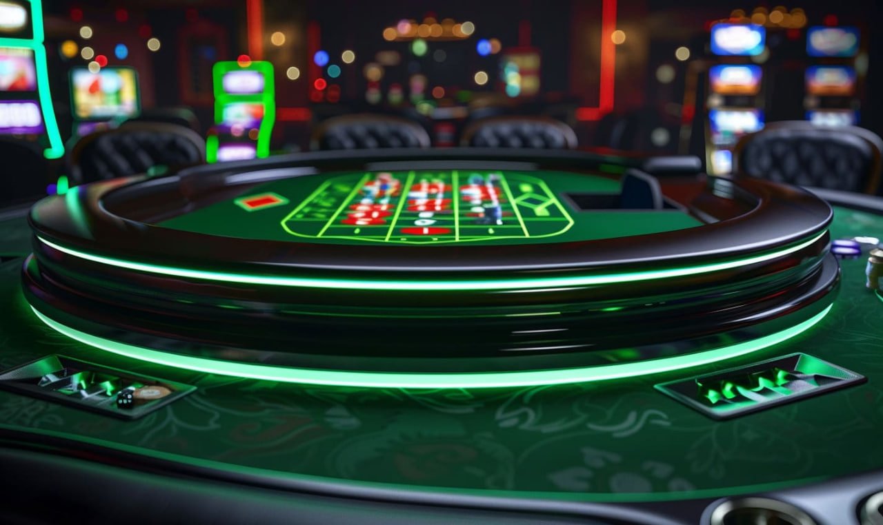 Cricket football and casino-style sections arranged inside kkfbb